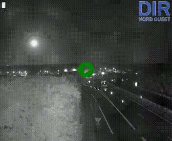 <h2>Webcam au début de l'A84 sur le périphérique Ouest de Caen (N814) à hauteur de la sortie 9, Porte de Bretagne</h2>