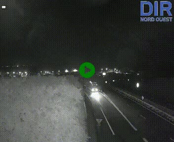 <h2>Webcam au début de l'A84 sur le périphérique Ouest de Caen (N814) à hauteur de la sortie 9, Porte de Bretagne</h2>