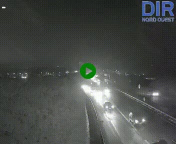<h2>Webcam au début de l'A84 sur le périphérique Ouest de Caen (N814) à hauteur de la sortie 9, Porte de Bretagne</h2>