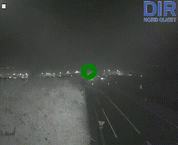 Webcam au début de l'A84 sur le périphérique Ouest de Caen (N814) à hauteur de la sortie 9, Porte de Bretagne