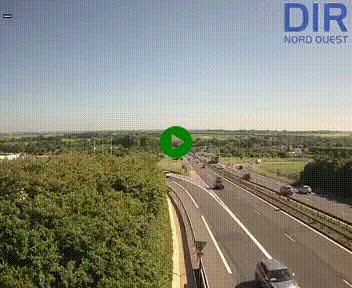<h2>Webcam au début de l'A84 sur le périphérique Ouest de Caen (N814) à hauteur de la sortie 9, Porte de Bretagne</h2>