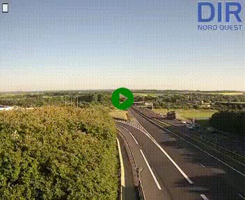 <h2>Webcam au début de l'A84 sur le périphérique Ouest de Caen (N814) à hauteur de la sortie 9, Porte de Bretagne</h2>