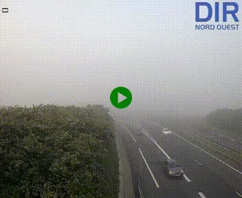 Webcam au début de l'A84 sur le périphérique Ouest de Caen (N814) à hauteur de la sortie 9, Porte de Bretagne