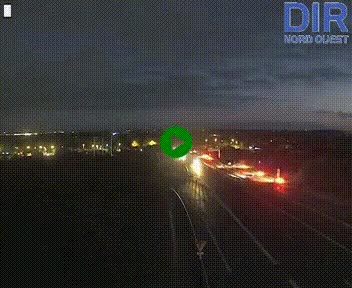 <h2>Webcam au début de l'A84 sur le périphérique Ouest de Caen (N814) à hauteur de la sortie 9, Porte de Bretagne</h2>