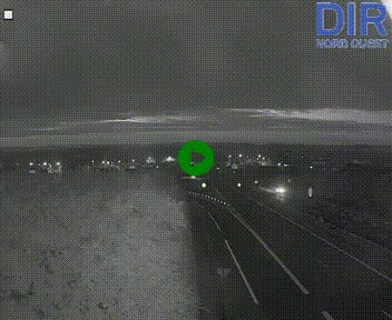 <h2>Webcam au début de l'A84 sur le périphérique Ouest de Caen (N814) à hauteur de la sortie 9, Porte de Bretagne</h2>