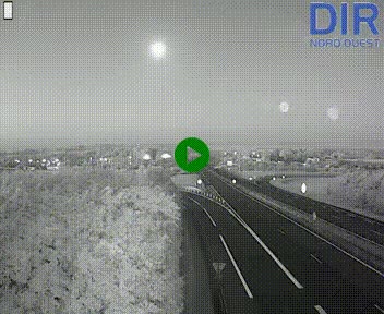 <h2>Webcam au début de l'A84 sur le périphérique Ouest de Caen (N814) à hauteur de la sortie 9, Porte de Bretagne</h2>