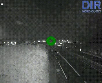 <h2>Webcam au début de l'A84 sur le périphérique Ouest de Caen (N814) à hauteur de la sortie 9, Porte de Bretagne</h2>