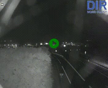 Webcam au début de l'A84 sur le périphérique Ouest de Caen (N814) à hauteur de la sortie 9, Porte de Bretagne