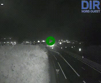 <h2>Webcam au début de l'A84 sur le périphérique Ouest de Caen (N814) à hauteur de la sortie 9, Porte de Bretagne</h2>