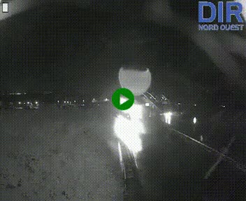 Webcam au début de l'A84 sur le périphérique Ouest de Caen (N814) à hauteur de la sortie 9, Porte de Bretagne