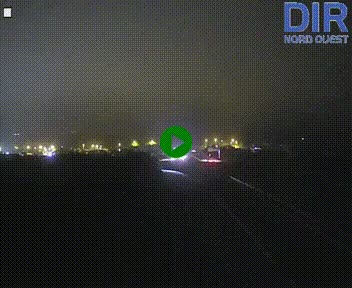 Webcam au début de l'A84 sur le périphérique Ouest de Caen (N814) à hauteur de la sortie 9, Porte de Bretagne
