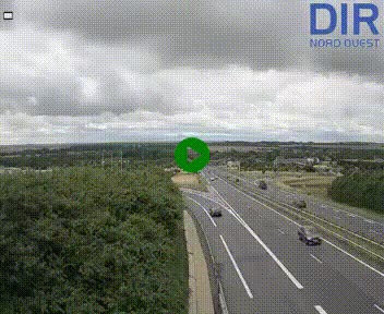 Webcam au début de l'A84 sur le périphérique Ouest de Caen (N814) à hauteur de la sortie 9, Porte de Bretagne