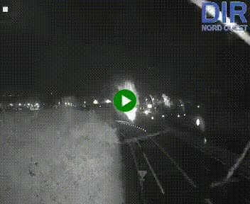 Webcam au début de l'A84 sur le périphérique Ouest de Caen (N814) à hauteur de la sortie 9, Porte de Bretagne
