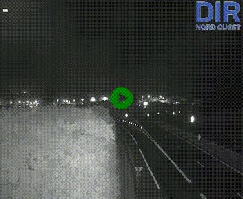Webcam au début de l'A84 sur le périphérique Ouest de Caen (N814) à hauteur de la sortie 9, Porte de Bretagne