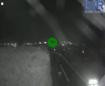 Webcam au début de l'A84 sur le périphérique Ouest de Caen (N814) à hauteur de la sortie 9, Porte de Bretagne