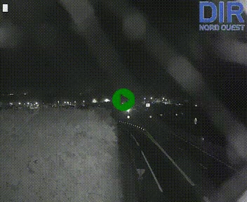 Webcam au début de l'A84 sur le périphérique Ouest de Caen (N814) à hauteur de la sortie 9, Porte de Bretagne