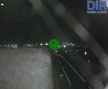 Webcam au début de l'A84 sur le périphérique Ouest de Caen (N814) à hauteur de la sortie 9, Porte de Bretagne