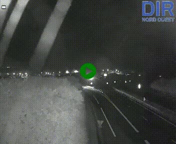 Webcam au début de l'A84 sur le périphérique Ouest de Caen (N814) à hauteur de la sortie 9, Porte de Bretagne