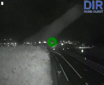 Webcam au début de l'A84 sur le périphérique Ouest de Caen (N814) à hauteur de la sortie 9, Porte de Bretagne