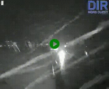 Webcam au début de l'A84 sur le périphérique Ouest de Caen (N814) à hauteur de la sortie 9, Porte de Bretagne