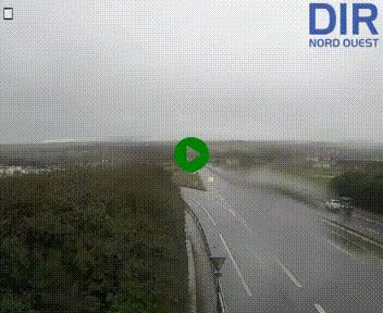<h2>Webcam au début de l'A84 sur le périphérique Ouest de Caen (N814) à hauteur de la sortie 9, Porte de Bretagne</h2>