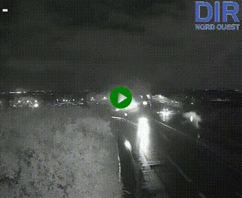 <h2>Webcam au début de l'A84 sur le périphérique Ouest de Caen (N814) à hauteur de la sortie 9, Porte de Bretagne</h2>