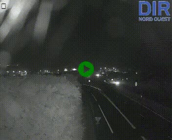 <h2>Webcam au début de l'A84 sur le périphérique Ouest de Caen (N814) à hauteur de la sortie 9, Porte de Bretagne</h2>