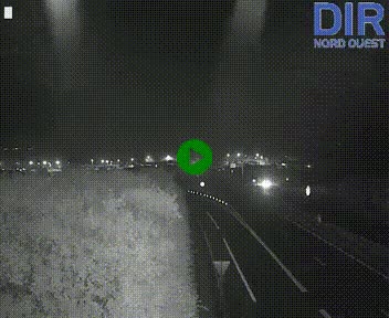<h2>Webcam au début de l'A84 sur le périphérique Ouest de Caen (N814) à hauteur de la sortie 9, Porte de Bretagne</h2>