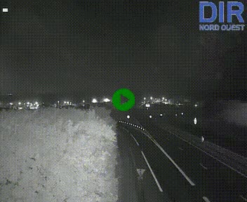 <h2>Webcam au début de l'A84 sur le périphérique Ouest de Caen (N814) à hauteur de la sortie 9, Porte de Bretagne</h2>