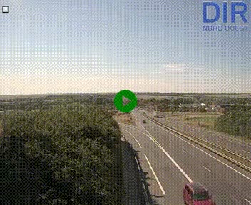<h2>Webcam au début de l'A84 sur le périphérique Ouest de Caen (N814) à hauteur de la sortie 9, Porte de Bretagne</h2>