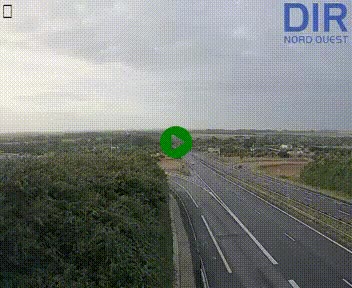 <h2>Webcam au début de l'A84 sur le périphérique Ouest de Caen (N814) à hauteur de la sortie 9, Porte de Bretagne</h2>
