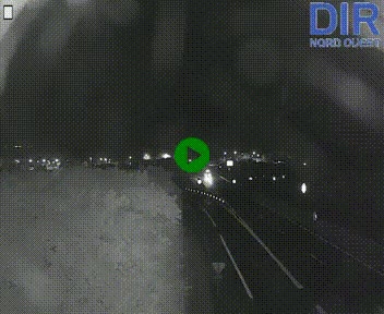 <h2>Webcam au début de l'A84 sur le périphérique Ouest de Caen (N814) à hauteur de la sortie 9, Porte de Bretagne</h2>
