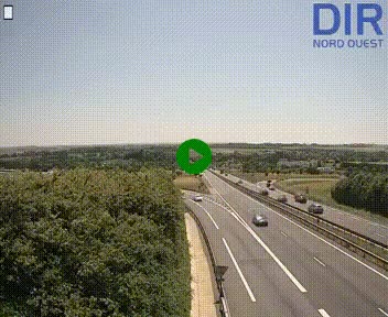 <h2>Webcam au début de l'A84 sur le périphérique Ouest de Caen (N814) à hauteur de la sortie 9, Porte de Bretagne</h2>