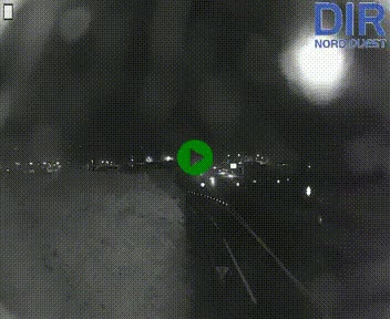 <h2>Webcam au début de l'A84 sur le périphérique Ouest de Caen (N814) à hauteur de la sortie 9, Porte de Bretagne</h2>