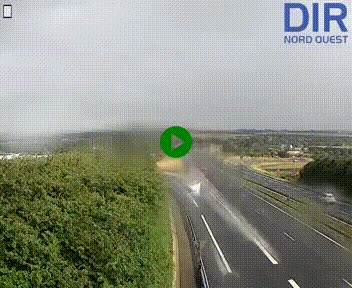 <h2>Webcam au début de l'A84 sur le périphérique Ouest de Caen (N814) à hauteur de la sortie 9, Porte de Bretagne</h2>
