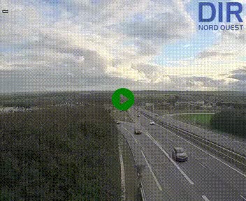 <h2>Webcam au début de l'A84 sur le périphérique Ouest de Caen (N814) à hauteur de la sortie 9, Porte de Bretagne</h2>