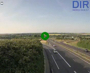 <h2>Webcam au début de l'A84 sur le périphérique Ouest de Caen (N814) à hauteur de la sortie 9, Porte de Bretagne</h2>