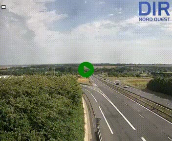 <h2>Webcam au début de l'A84 sur le périphérique Ouest de Caen (N814) à hauteur de la sortie 9, Porte de Bretagne</h2>