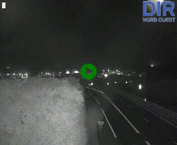 <h2>Webcam au début de l'A84 sur le périphérique Ouest de Caen (N814) à hauteur de la sortie 9, Porte de Bretagne</h2>