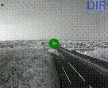 <h2>Webcam au début de l'A84 sur le périphérique Ouest de Caen (N814) à hauteur de la sortie 9, Porte de Bretagne</h2>