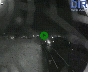 <h2>Webcam au début de l'A84 sur le périphérique Ouest de Caen (N814) à hauteur de la sortie 9, Porte de Bretagne</h2>