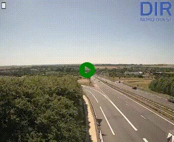 <h2>Webcam au début de l'A84 sur le périphérique Ouest de Caen (N814) à hauteur de la sortie 9, Porte de Bretagne</h2>