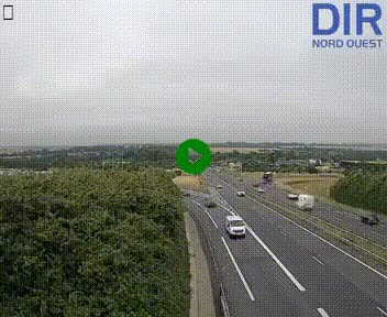 <h2>Webcam au début de l'A84 sur le périphérique Ouest de Caen (N814) à hauteur de la sortie 9, Porte de Bretagne</h2>