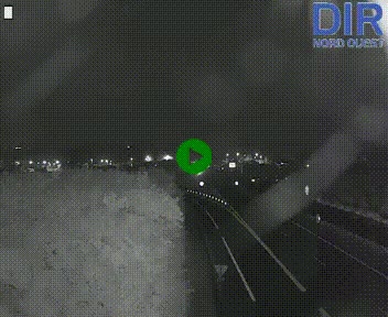 <h2>Webcam au début de l'A84 sur le périphérique Ouest de Caen (N814) à hauteur de la sortie 9, Porte de Bretagne</h2>