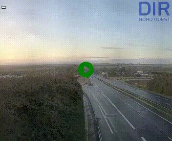 <h2>Webcam au début de l'A84 sur le périphérique Ouest de Caen (N814) à hauteur de la sortie 9, Porte de Bretagne</h2>