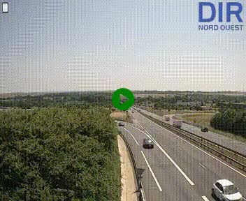 <h2>Webcam au début de l'A84 sur le périphérique Ouest de Caen (N814) à hauteur de la sortie 9, Porte de Bretagne</h2>