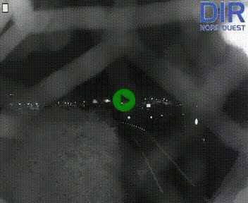 <h2>Webcam au début de l'A84 sur le périphérique Ouest de Caen (N814) à hauteur de la sortie 9, Porte de Bretagne</h2>