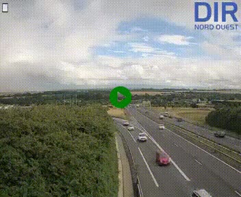 <h2>Webcam au début de l'A84 sur le périphérique Ouest de Caen (N814) à hauteur de la sortie 9, Porte de Bretagne</h2>