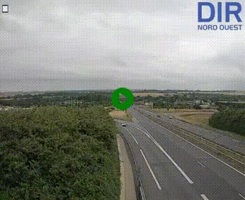 <h2>Webcam au début de l'A84 sur le périphérique Ouest de Caen (N814) à hauteur de la sortie 9, Porte de Bretagne</h2>