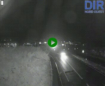 <h2>Webcam au début de l'A84 sur le périphérique Ouest de Caen (N814) à hauteur de la sortie 9, Porte de Bretagne</h2>